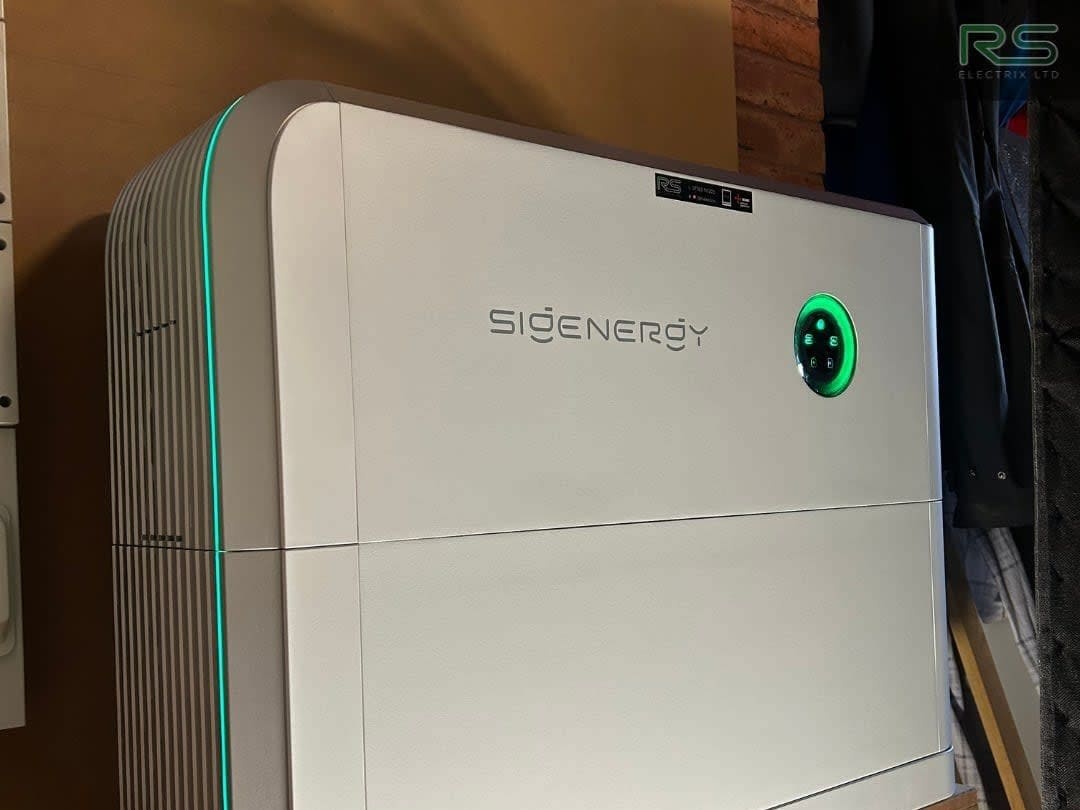 Sigenergy battery installation by Renewable Specialists