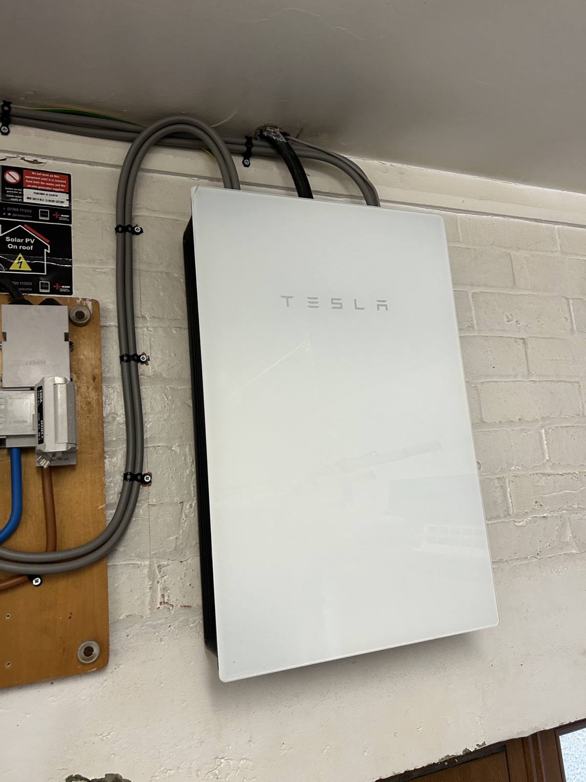 Tesla Backup Gateway 2 installed as part of the Leyburn energy system