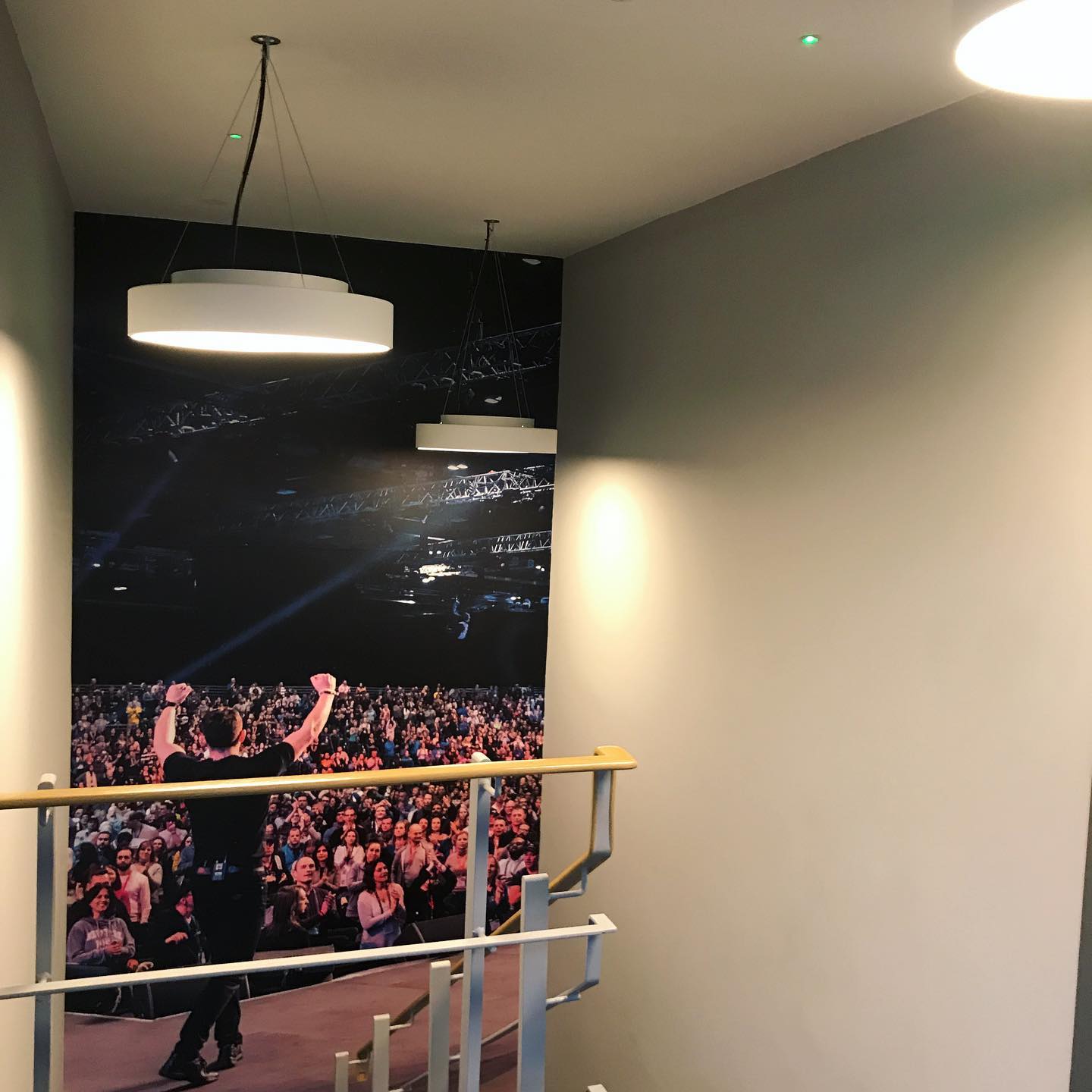 Interior feature lighting completed at OsteoStrong Harrogate