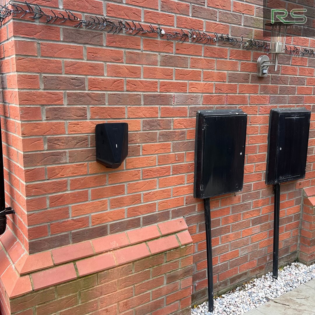 Wall-mounted battery storage installed at Swale Close