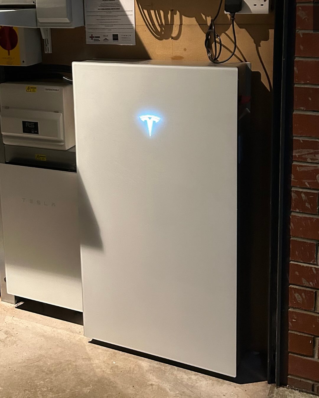 Tesla Powerwall installed for the Wensley Road solar system