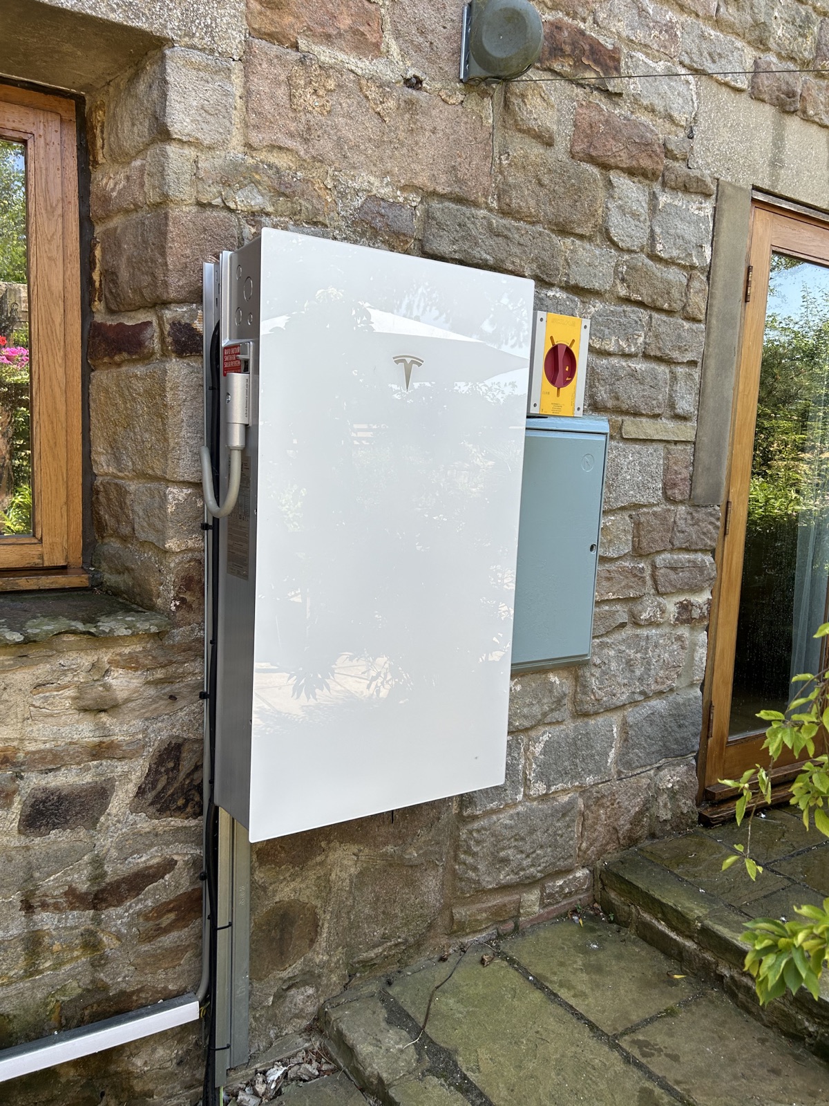 Tesla Powerwall 3 installed with isolation equipment on Whinney Lane