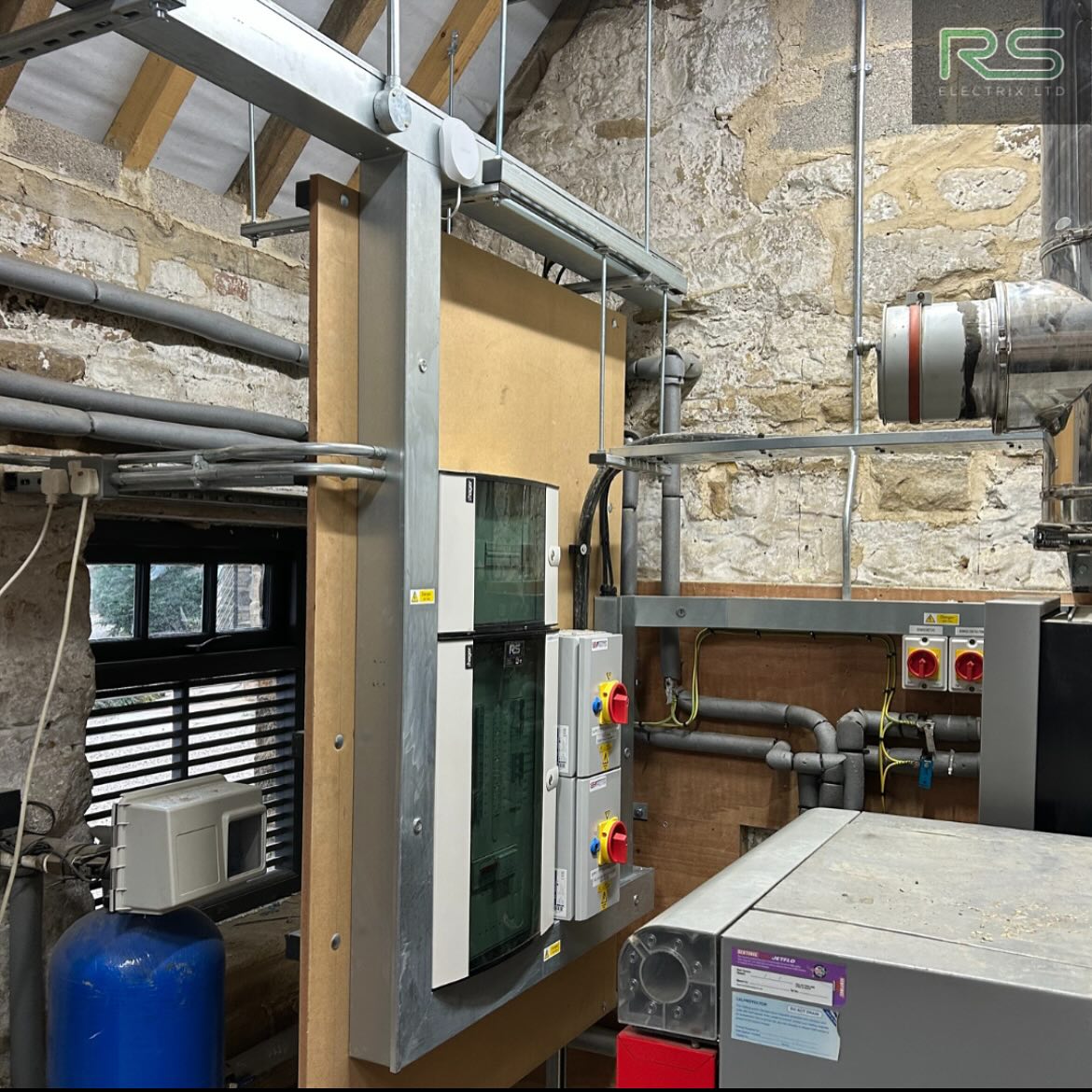 Electrical controls installed for the Woodside Lodge project