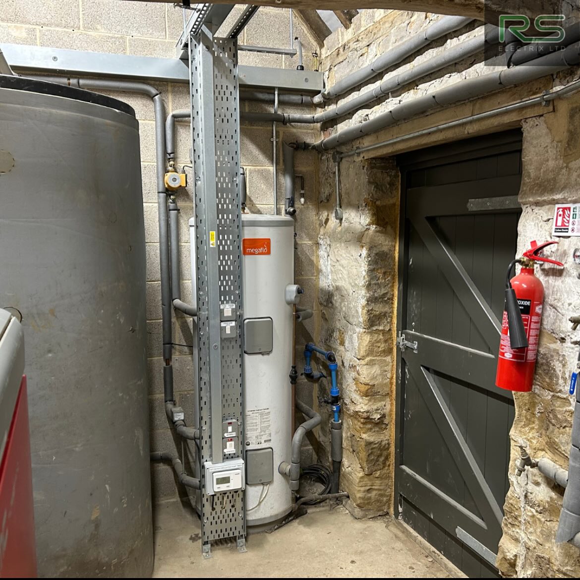 Plant-room electrical installation completed at Woodside Lodge